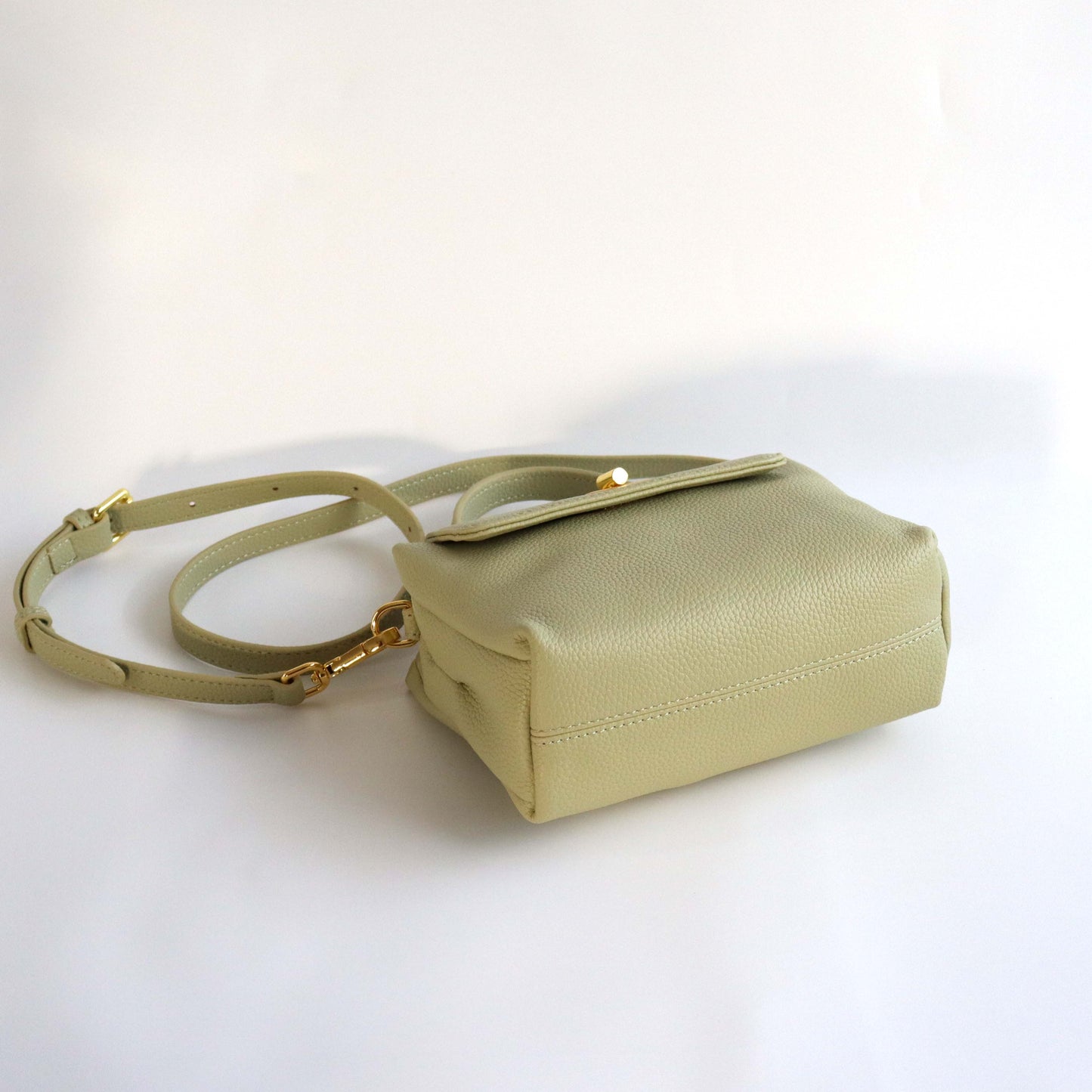 Genuine Leather Mini Handbag