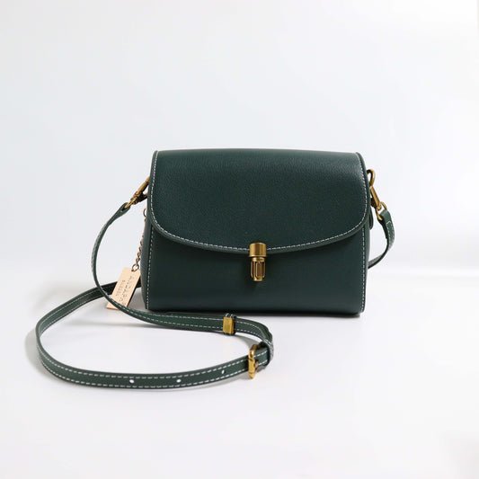 Genuine Leather Mini Handbag