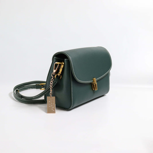 Genuine Leather Mini Handbag