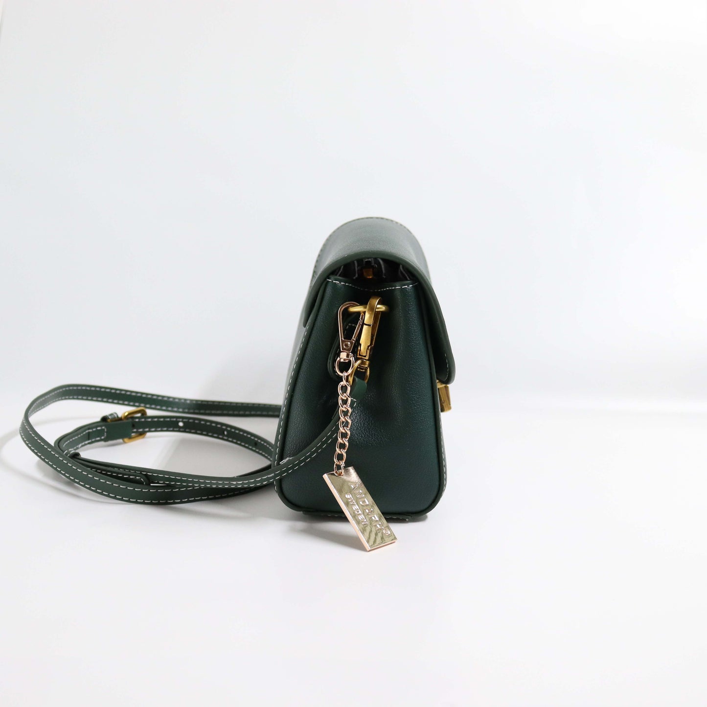 Genuine Leather Mini Handbag