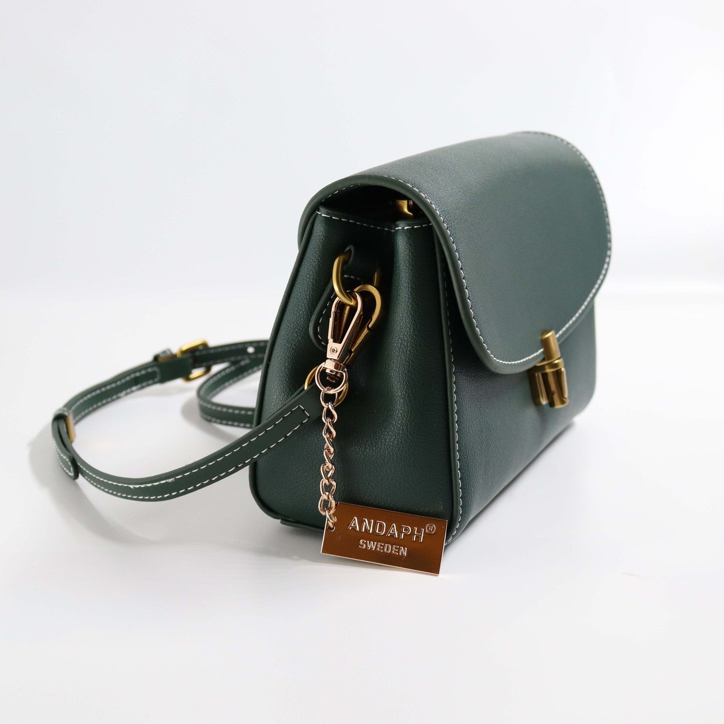 Genuine Leather Mini Handbag