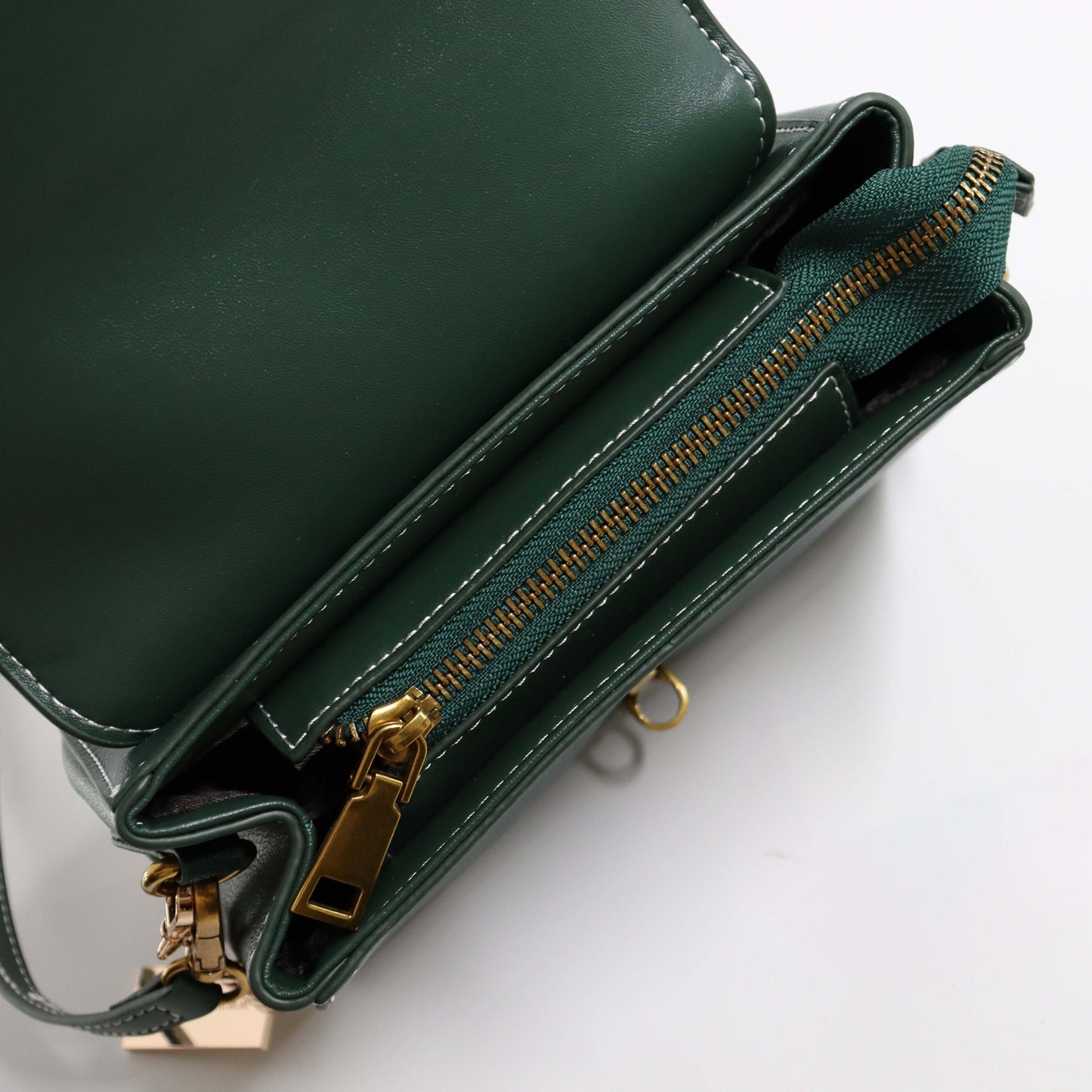 Genuine Leather Mini Handbag